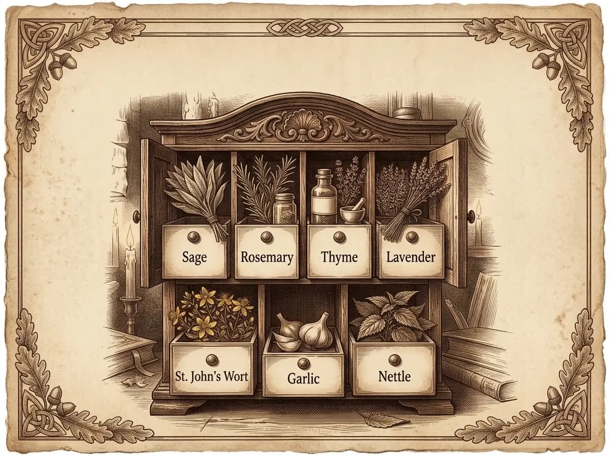 7 Protective Herbs for Halloween: From Folklore to Pharmacopoeia