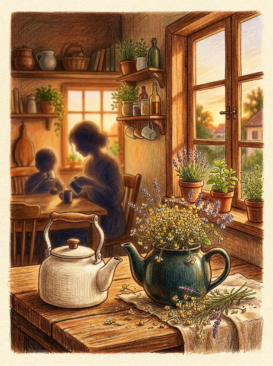 The evening tea