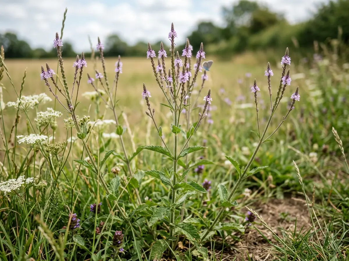 Preparing a common vervain infusion